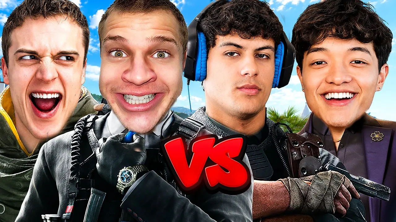 Jynxzi & Joe Bart Vs Ron & Jason (Rainbow Six Siege)