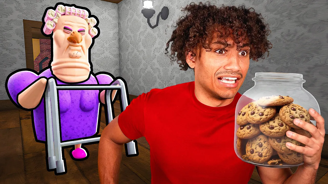 I ESCAPED GRUMPY GRAN IN ROBLOX..