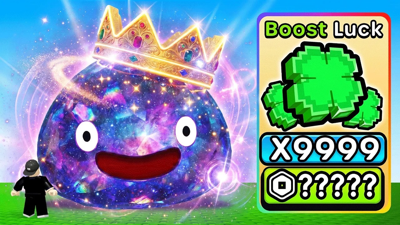 I Bought MAX LUCK in Roblox Slime RNG