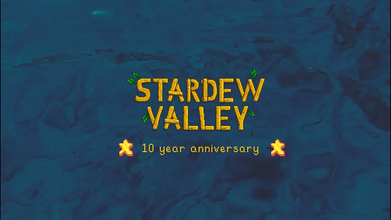 Stardew Valley 10-year Anniversary Video (Retrospective & New Spouse Reveal)