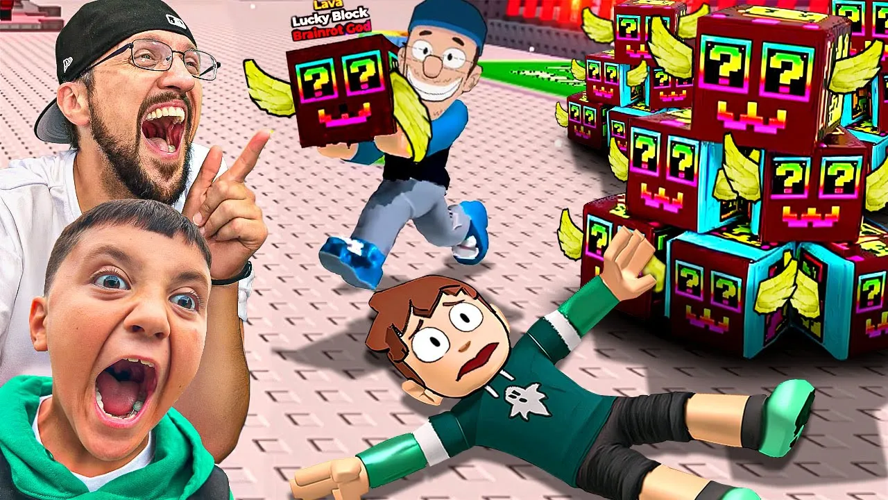 Protect 20 Lucky Blocks = Keep them! (Steal a Brainrot)