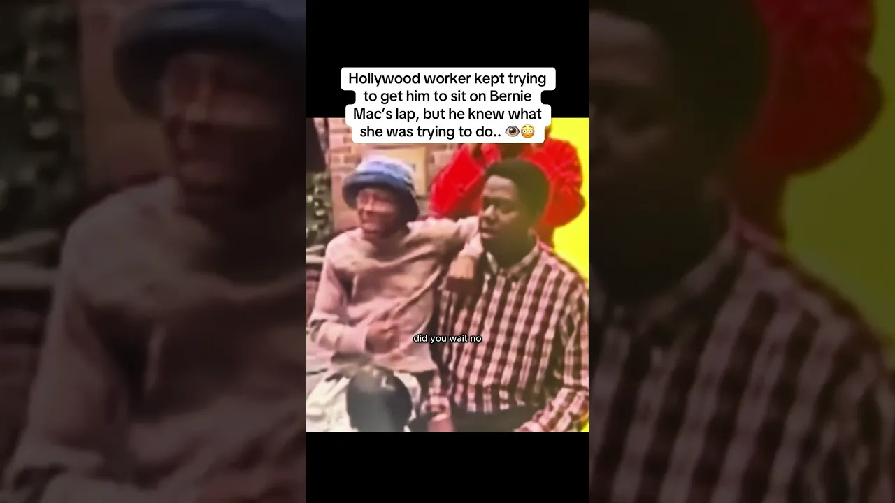 Bernie Mac knew what she was trying to do.. 👁️😳