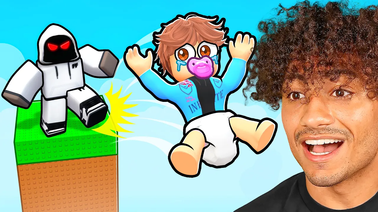ROBLOX KICK THE BABY..