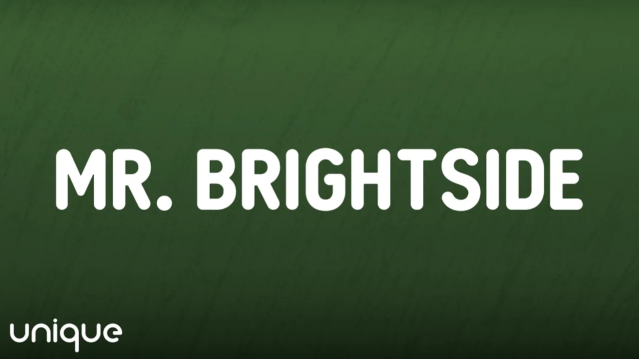 The Killers - Mr. Brightside (Lyrics)