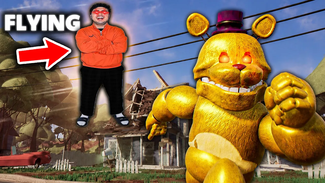 Abusing Fredbear With Powers...