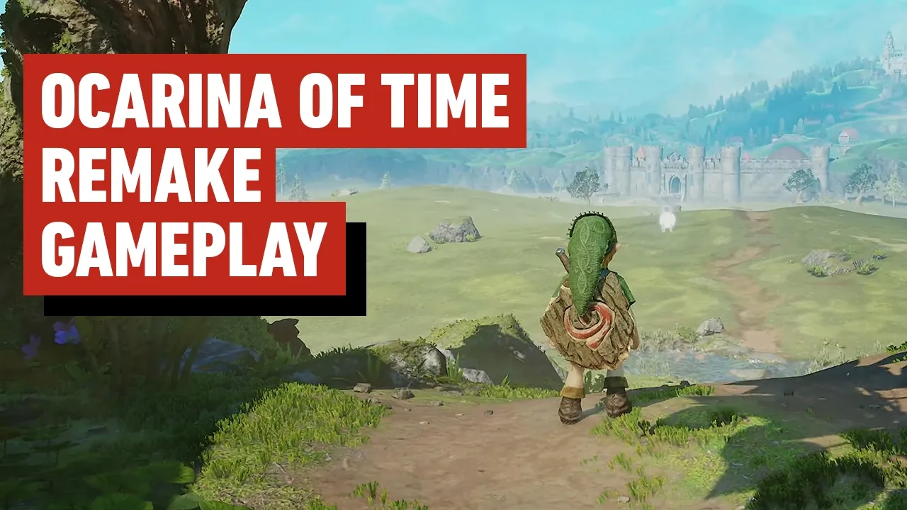 The Legend of Zelda: Ocarina of Time Remake Gameplay Revealed!