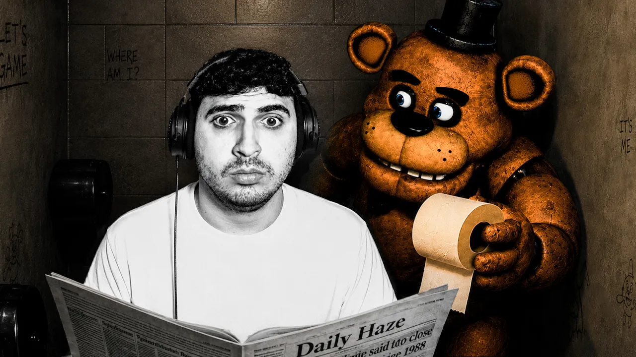 FNAF But It's In a Public Bathroom..