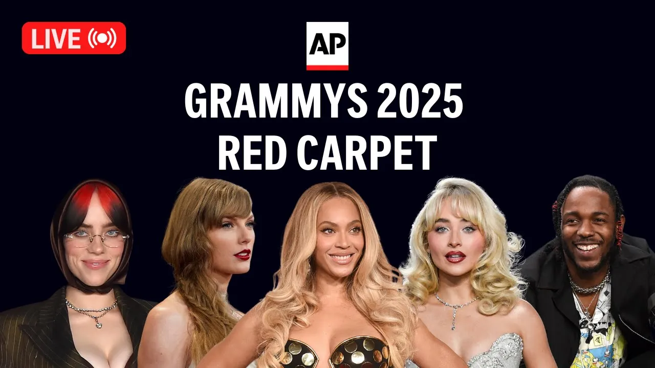 Grammys 2025: LIVE from the red carpet