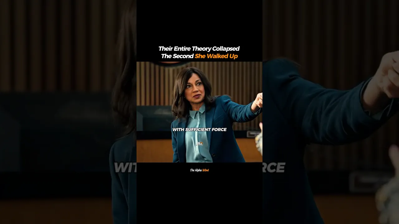 Their Entire Theory Collapsed The Second She Walked Up #perspective #reasoning