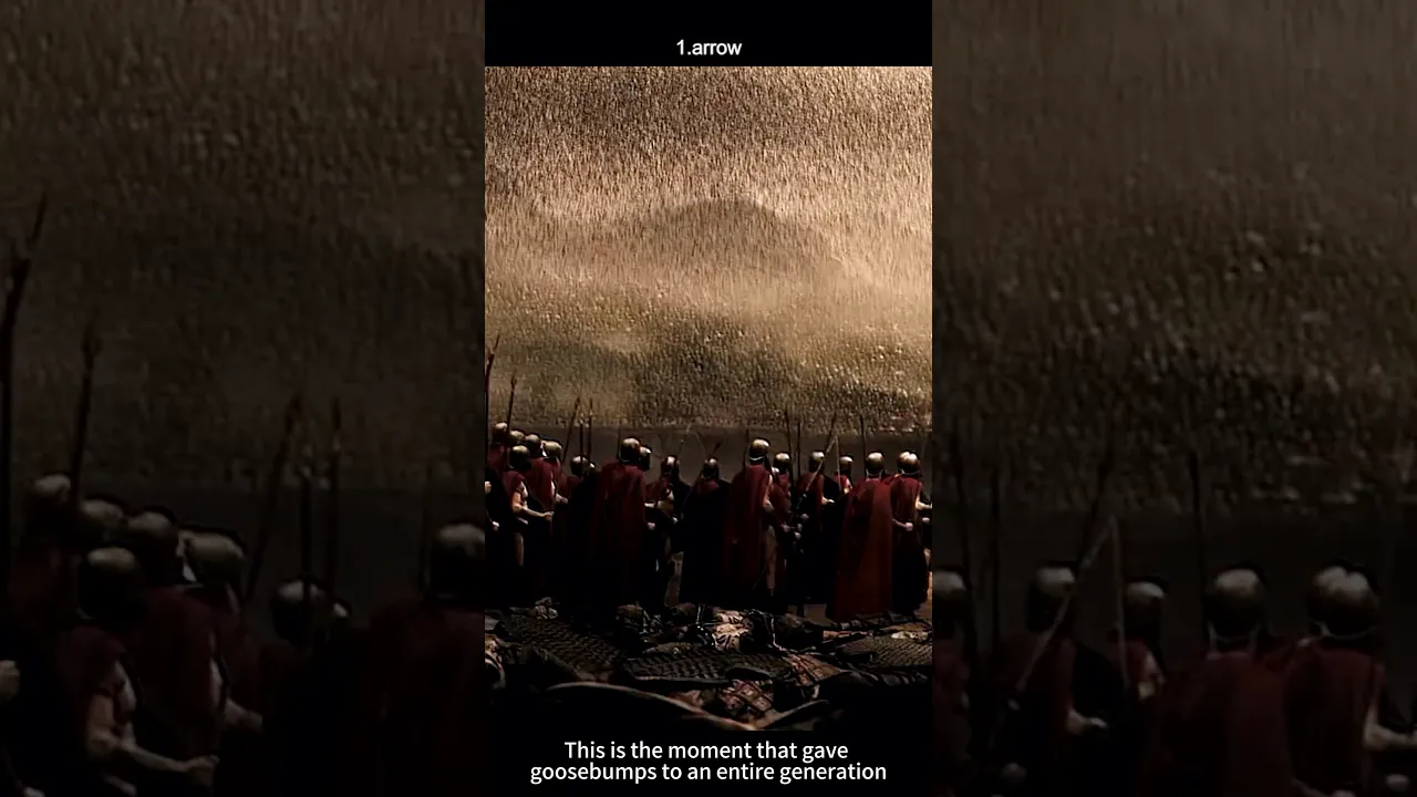 #movie 300 – "We Fight in the Shade" | Epic Arrow Storm Scene (2006)