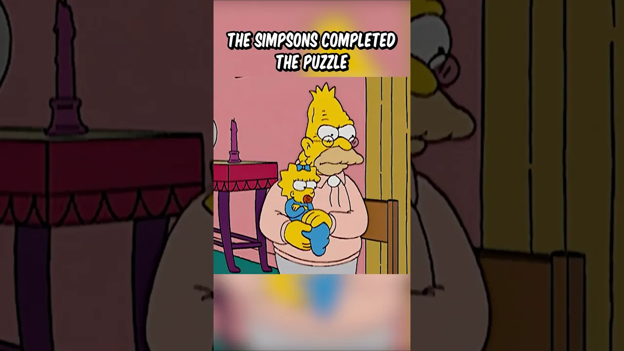 The Simpsons completed the puzzle