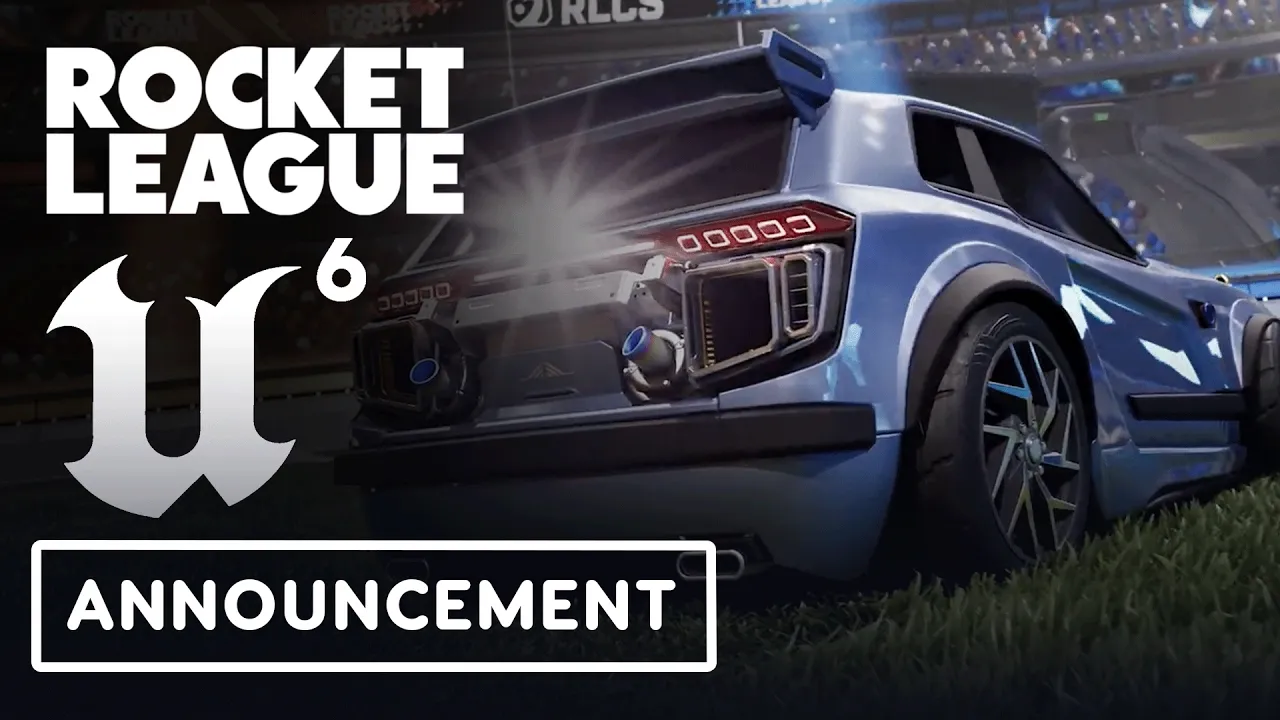 Rocket League x Unreal Engine 6 - Official Reveal Announcement Trailer