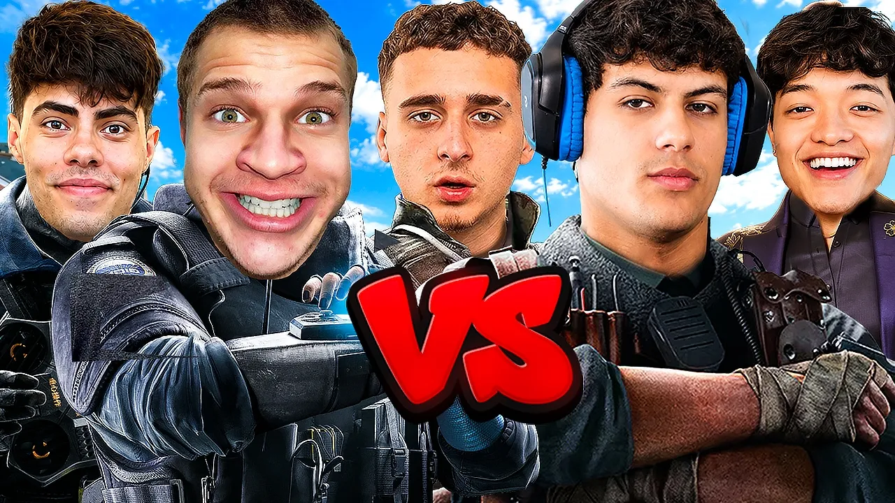 Jynxzi & Dantes Vs The Core Boys (Rainbow Six Siege)