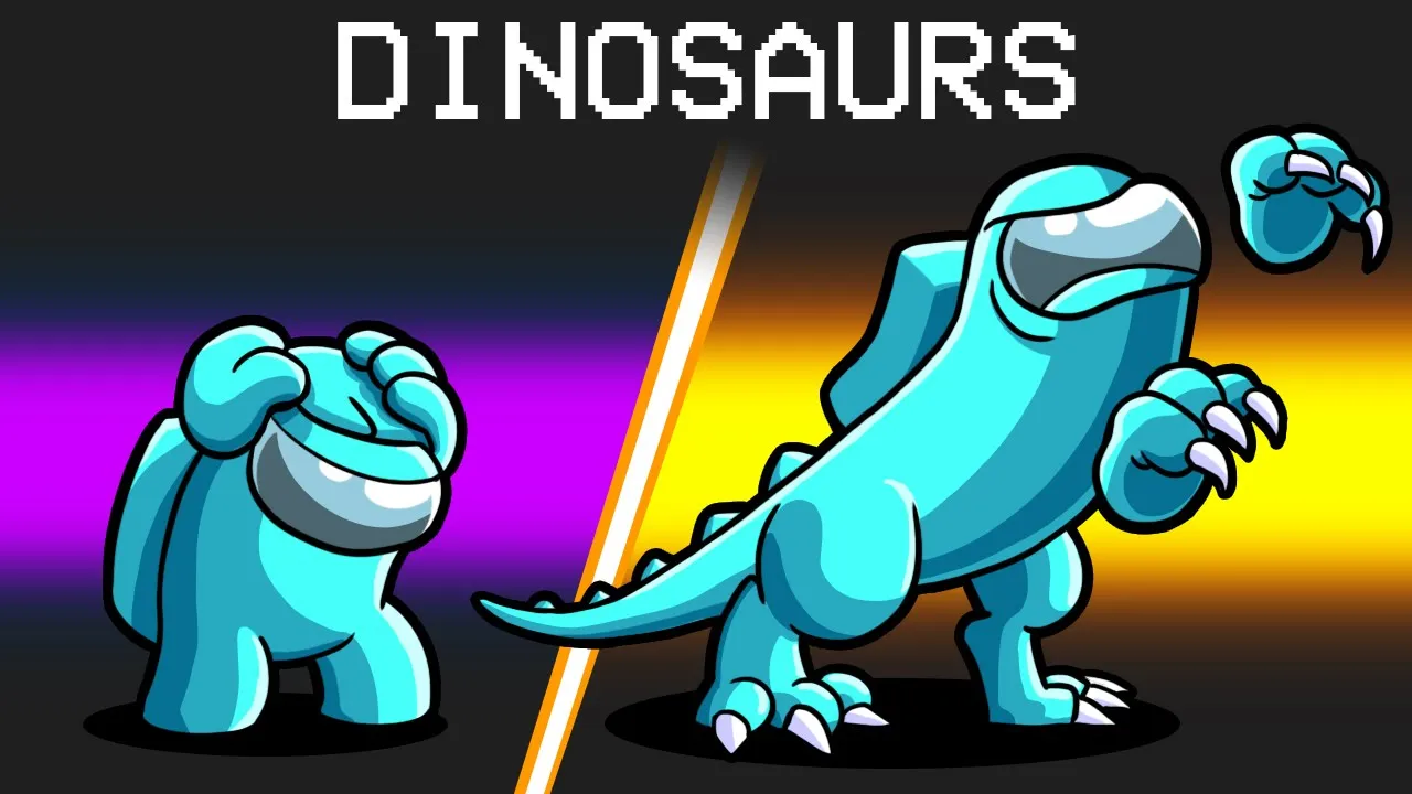 I'm a Dinosaur in Among Us