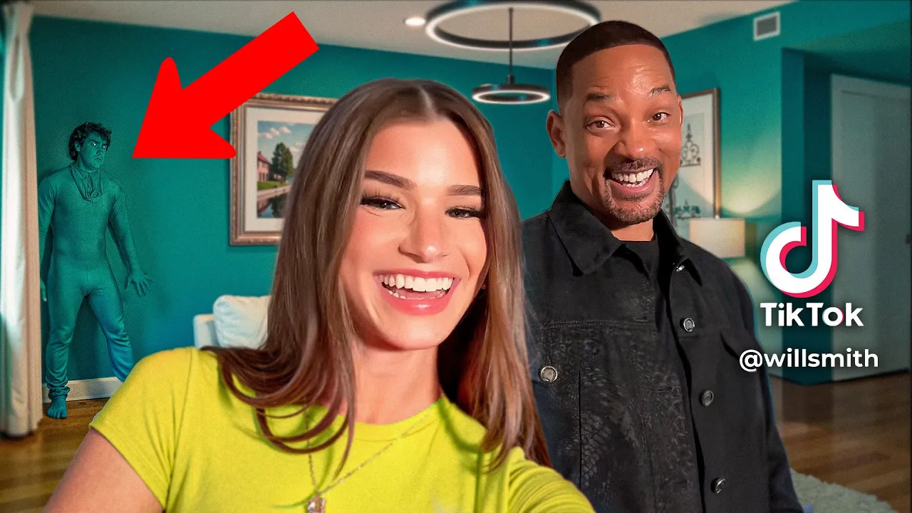 I Secretly Hid in Celebrity TikToks