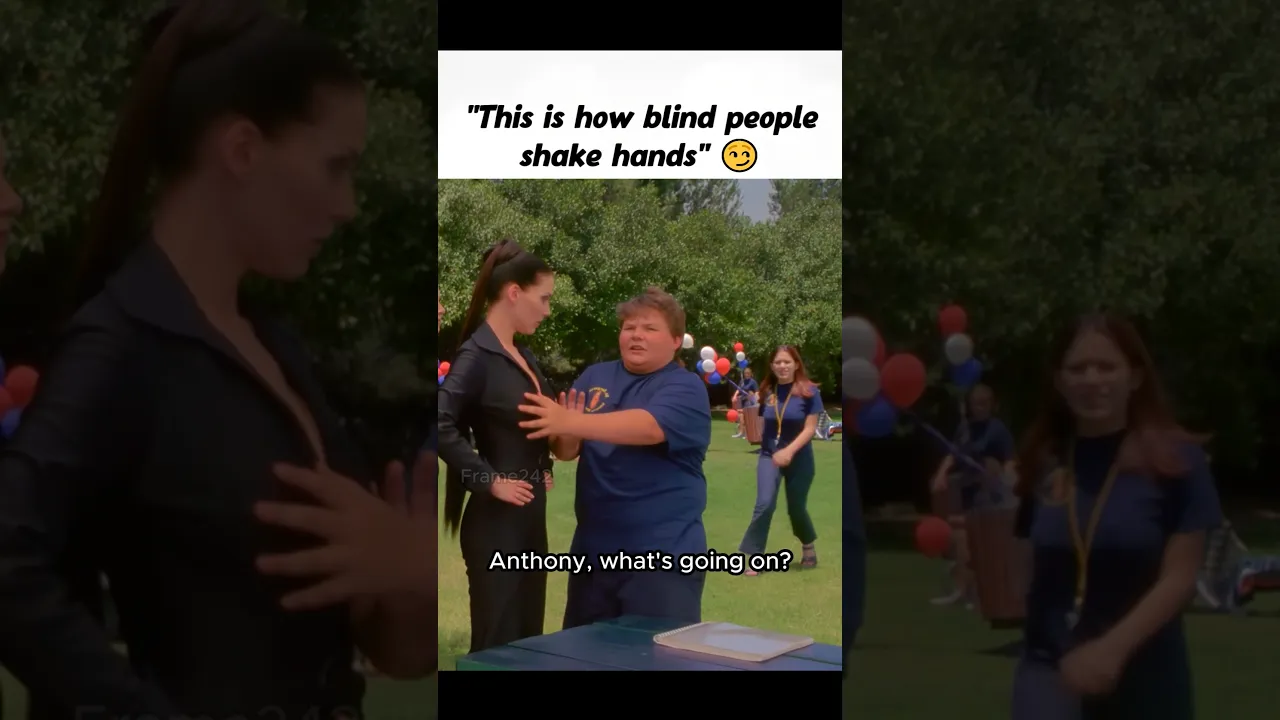 Was he actually blind in the movie? 🤨 #usa
