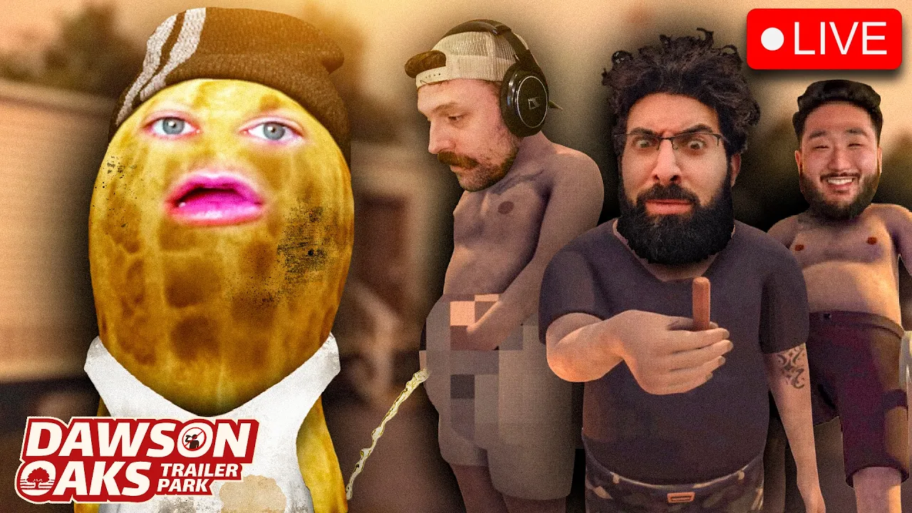 🔴LIVE | PARTY GAMES | DAWSON OAKS TRAILER PARK | COCONUT X GIMMICK X GINGY X HUTCH | #BUNGULATE