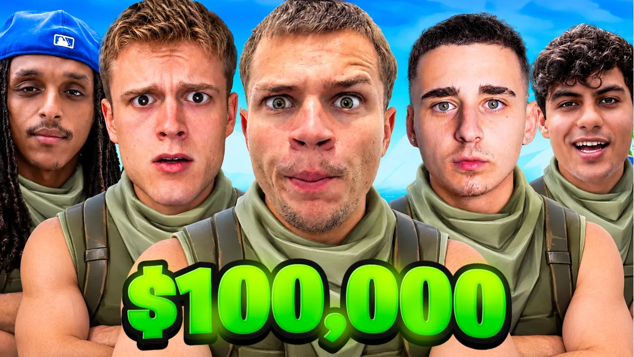 100 STREAMER FORTNITE TOURNAMENT