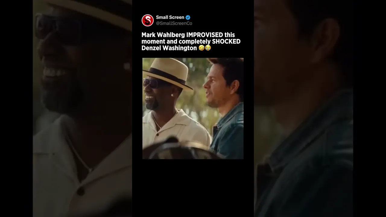 Mark Wahlberg BROKE Denzel With This Improvised Line! 🤣😭