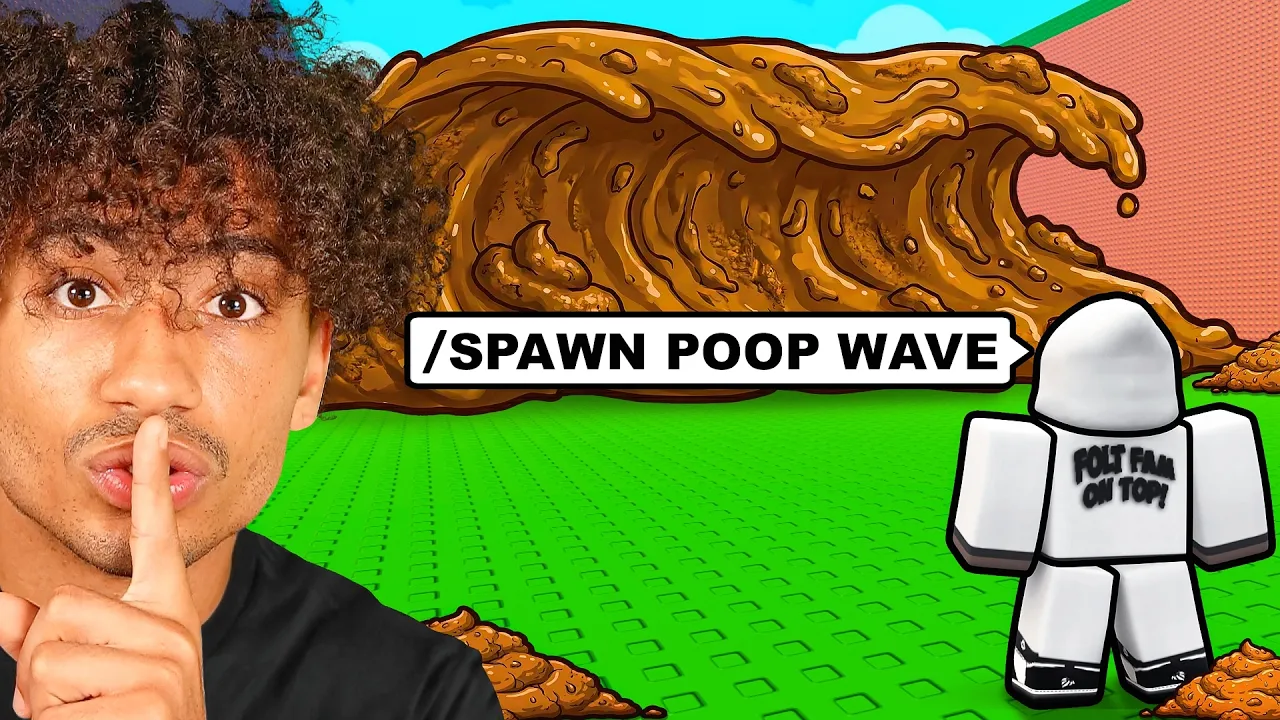 OWNER Gave Me ADMIN COMMANDS In Escape Tsunami For Brainrots..